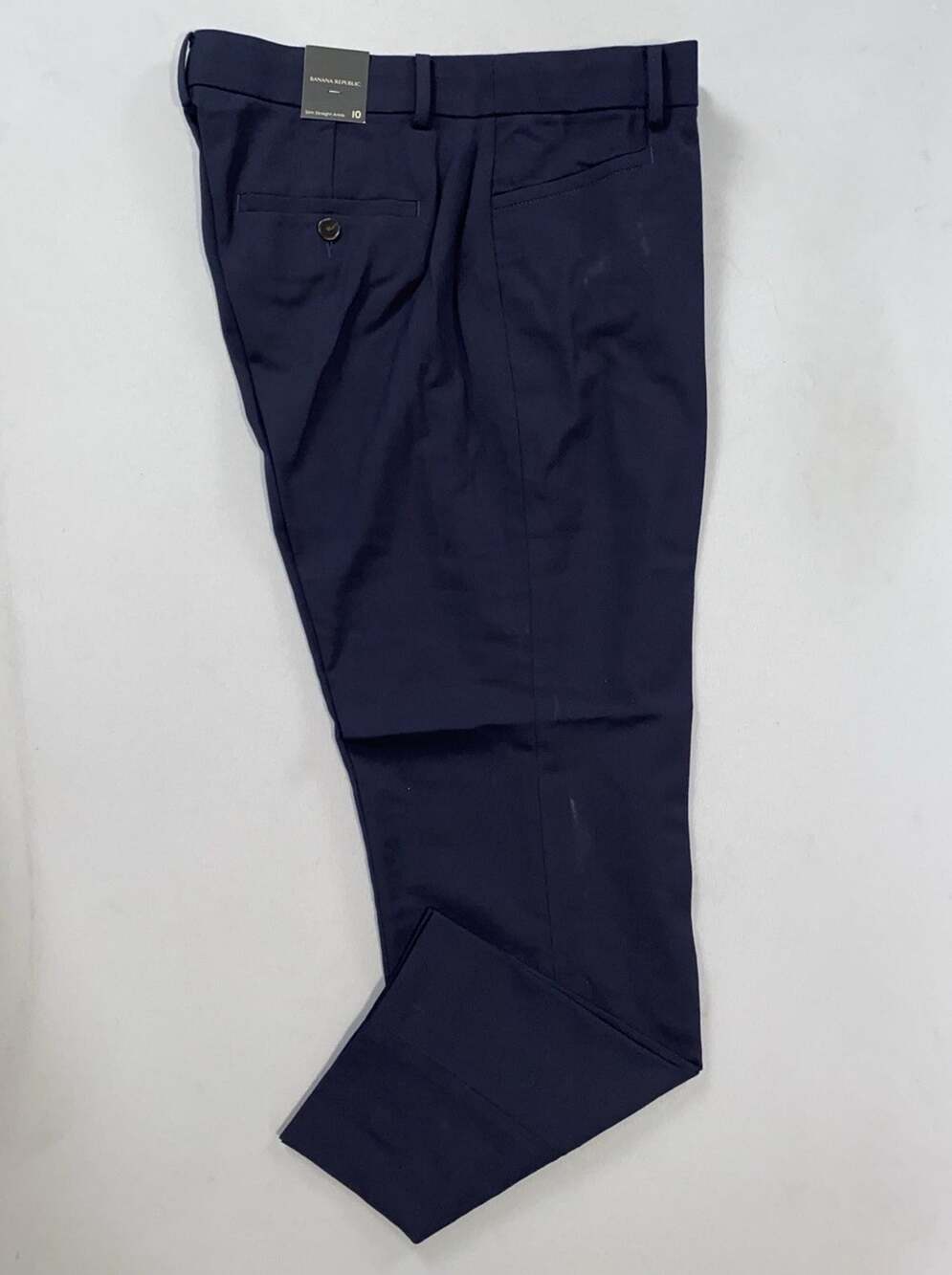 Banana Republic Italian Fabric Wool Slim Straight Ankle Dress Pants. Women's 10
